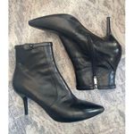 via spiga  Madeline black Leather Stilettos Ankle Boots Booties size 7.5 Photo 4