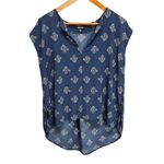 Madewell  Skylight Side-Tie Top in Flowerstamp Size XS Photo 2