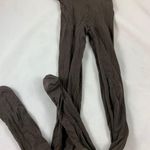 M/L Brown solid sleek panty hose Photo 1