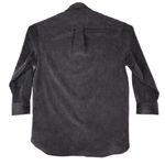 ZARA  Corduroy Fine Cord Oversized XS Button Up Hi-Low Hem Long Sleeve Photo 1