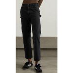 AGOLDE  + NET SUSTAIN Rami Carpenter high-rise tapered-leg organic jeans‎ Size 23 Photo 2
