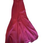 Womens Red Maxi Dress Cowl Neck Sleeveless Party Cocktail Evening Gown S Photo 1
