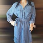 Sonoma  Life & Style Denim Shirt Dress Medium Photo 0