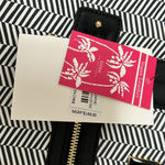 Trina Turk Print Tote Vegan Leather Black White Shoulder Bag NWT Photo 1