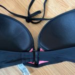 PINK - Victoria's Secret PINK black swimsuit top‎ Photo 1