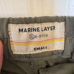 Marine layer  Olive Green ReSpun Jogger Pants S Cropped Soft Lounge Casual Travel Photo 3
