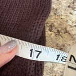 Free People  Brown Button Down Puff Sleeve Crop Top Photo 4