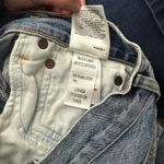 AGOLDE  Parker Cut Off Denim Shorts Swapmeet Dark Size 25 Photo 6