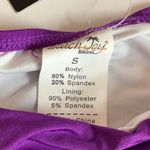Beach Joy  Size Small Purple Bikini Bottom With Large Metal Buckle. New With Tags Photo 4