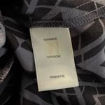 Rebecca Taylor 100% Silk Geo Dress Long Sleeve Gray Cut Out Preppy Goth Vacation Photo 7