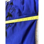 Valerie Stevens Valerie‎ Stevens Women's Royal Blue Button Blazer & Skirt 2 Piece Suit Set 12 Photo 4