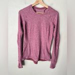 Lululemon  Runderful Long Sleeve running shirt 6
Heathered Misty Merlot Photo 4