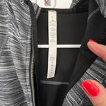 Lululemon Athletica Black and Gray Zip-Up Jacket Photo 2