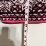 Prince And Fox Sherpa Fleece Pullover Extra‎ Size XL Snowflake Half Zip Pink Photo 6