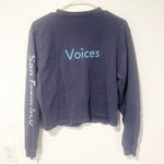 Outdoor Voices  Size Small Blue San Francisco Crewneck Sweatshirt Photo 2