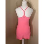Lululemon Pink Orange Peach Grapefruit Power Y Tank Top Size 6 Photo 1