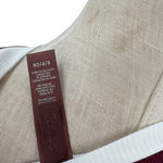 SKIMS Soft Lounge Ringer T-Shirt Long Dress Maxi Maroon Red Size Small Photo 10