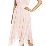 Sam Edelman  Womens Smocked MIDI Halter Dress Photo 1
