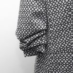 Elie Tahari Jenna Geometric Scrunched Blazer Photo 8