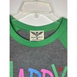 Atx mafia  Women's Size Small Happy Christmas T-Shirt Top Holiday Soft EUC Photo 2