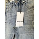 Black Label  Blue Denim Jeans Women's Mid Rise Distressed Size 5/26 NWT! Photo 1