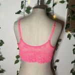 Aerie  Pink Lace V-Neck Bralette Photo 2
