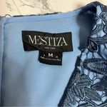 Mestiza Camisa blue lace dress bell sleeve Sz M Size M Photo 3