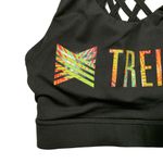 Treign | Black Strappy High Support Sports Bra with Removable Padding Size Small Photo 4