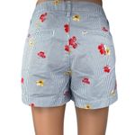 Old Navy Everyday Multicolor Striped Floral Mid Rise Casual Chino Shorts Size 4 Photo 2