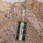 Ultra Pink NWT. Lace boho bell sleeve dress Photo 4
