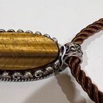 ATTERRI | Semi Precious Stone Statement Piece Necklace Brown Photo 6