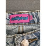Edikted  Light Wash Blue Silver‎ Eyelet Grommet Jeans M Photo 3