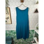 St. John  Collection Studded Wool Blend Dress in Baltic Blue - Size - 12 - NWT Photo 4
