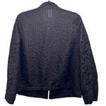 Chico's  Bomber Jacket Black Large Or 2‎ Photo 1