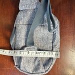 Adidas Grey Charcoal Space Dye Zipper Fanny Pack Crossbody Bag Photo 7