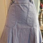 Fossil Like new navy & white patterned skirt. Sz 4 Photo 0