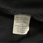 Theory  Women’s Size L Black Super Soft Drapey Open Cardigan Photo 4