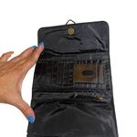 Tribal Aqua Blue Elephant Boho Button Closure Trifold Envelope Wallet Women Photo 3