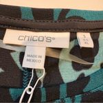 Chico's Travelers Peacock Teal Foliage
Tales Midi Dress Long Sleeve size XL Photo 6