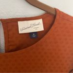 A New Day Clay Prairie Dress Knee Length Terracotta Orange Size Medium Photo 2