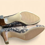 Bandolino NWOT Y2K  Snakeskin Patterned Heeled Boots Photo 4