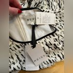 Reiss  NWT Finlay Bracelet Sleeve Monochrome Abstract Print Dress Photo 2