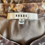 Ro & De  ruched wide sleeve velvet top purple Photo 1