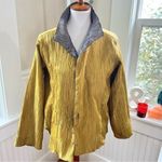 Reversible Jacket Crushed Silk ? Vintage Magic L/XL Green Size L Photo 3