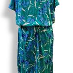 Motto Vintage  Blue White Floral Plus Size Maxi Dress Photo 7
