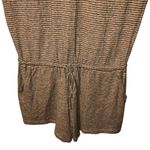 prAna  Retrieve Romper horizontal stripes hemp and organic cotton blend Medium #7 Photo 7