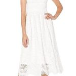 Shoshanna  Christabella Dress White Lace Blogger Fave Farm or Beach Wedding Sz 6 Photo 0
