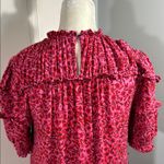 Boden Pink and Red Neck Dress Size 8 Photo 5