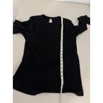 Pact  Black Organic Cotton Ribbed Long-sleeved Layering Thermal Shirt Tee L Photo 6