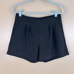 Cyrus Black Pleated Front Dressy Shorts New Small Photo 0